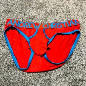 Mens Pouch Briefs. Size Large